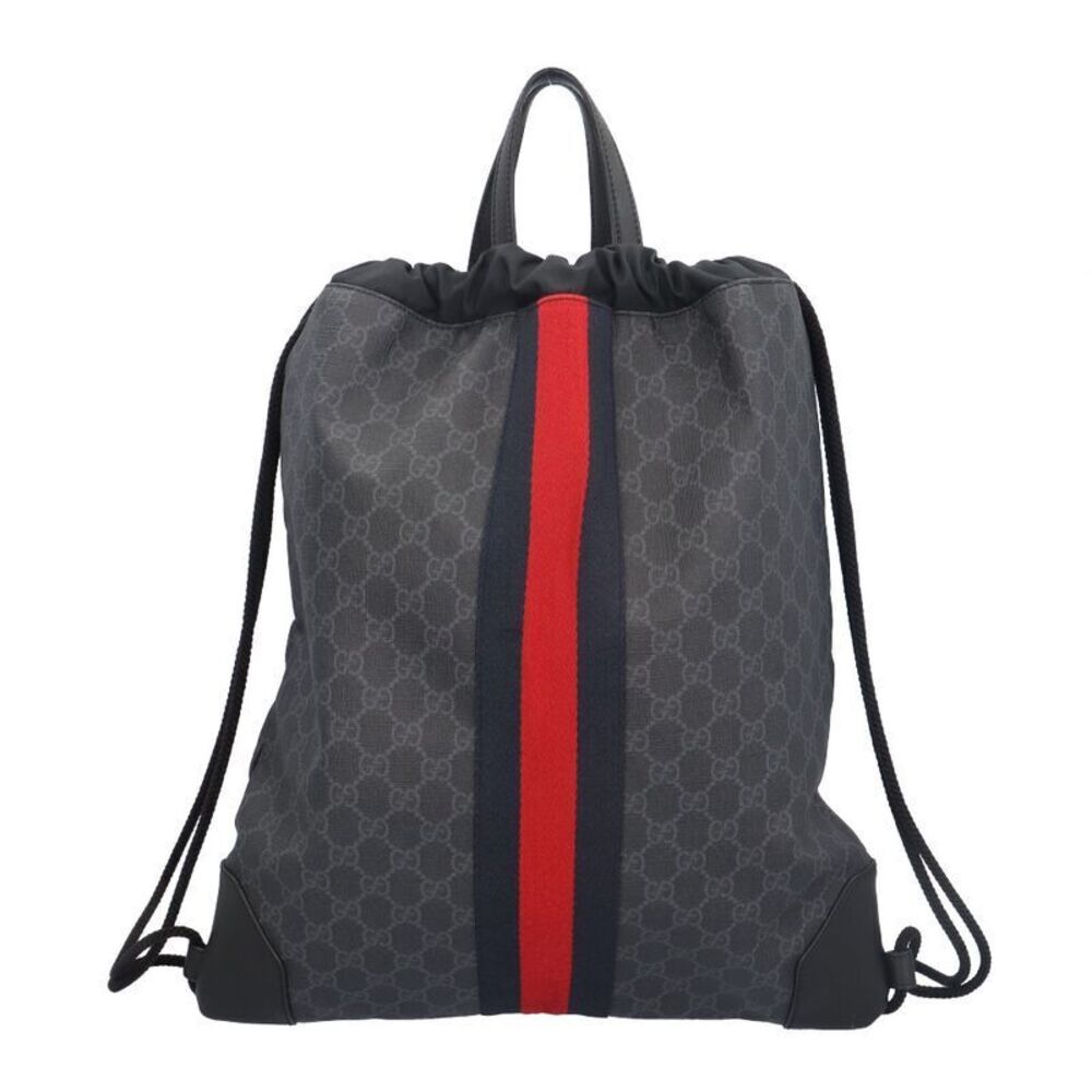 Gucci Drawstring Bag Sherry Backpack Daypack Gg S… - image 1